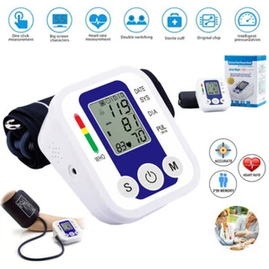Digital Blood Pressure Automatic Monitor Upper Arm Cuff Blood Pressure Machine - Picture 1 of 15