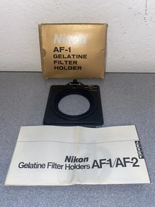 Nikon AF-1 Gelatine Filter Holder - Picture 1 of 4