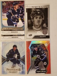 2017-18 JACK ROSLOVIC RC LOT! Young Guns YG x2, Ice, Synergy Red Bounty & MORE! - Picture 1 of 2