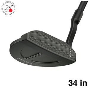 PING 2024 PLD Milled OSLO3 Putter Gun Metal Black 34" COMPOSITE Shaft PP58 Grip - Picture 1 of 11