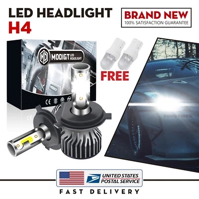 2X 9003 H4 LED Headlight Bulbs Hi/Lo Beam 6000K 110w for 1995-2004 Honda Odyssey - Image 1 of 4