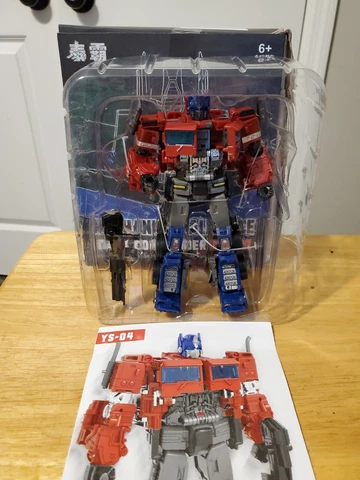 Mechanical Alliance Dark Commander YS-04 Metal Version Transformer....NEW Cover