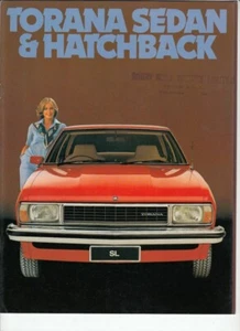 1978 HOLDEN UC TORANA SEDAN & HATCHBACK 10 Page Australian Brochure  - Picture 1 of 4