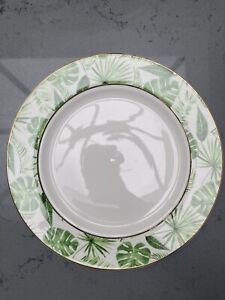 Tropical Leaf Plate 8 Inches
