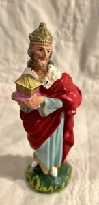 Replacement Vintage Fontanini Italy Nativity Scene Wisemen 5” Wiseman - Picture 1 of 8