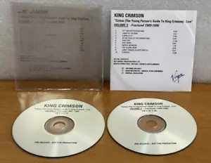 King Crimson Cirkus The Young Person's Guide Live Vol2 CD Pre-Release Promo RARE - Bild 1 von 8