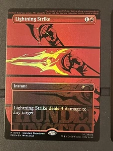 Mtg Secret Lair Cowboy Bebop — Lightning Strike Foil—NM Promo - Imagen 1 de 1