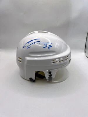 Minicasco de hockey autografiado firmado por ADAM FOOTE Colorado Avalanche certificado de autenticidad PSA Foto 1 de 4