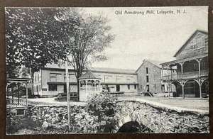 Lafayette NJ Blick auf die alte Armstron Mühle KOSTENLOSER VERSAND - Bild 1 von 2