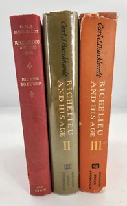 Carl J Burckhardt Richelieu and His Age 3 Volume Set 1970 English Translation - Imagen 1 de 19