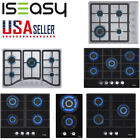 2-5 Burners Gas Stove Built-in Stainless steel/Tempered Glass LPG/NG Cooktop photo