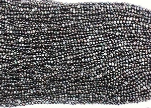 BR050S Zuchtperlen Strang Süßwasser Perlen Schmuck Ketten 5mm Halskette barock - Bild 1 von 1