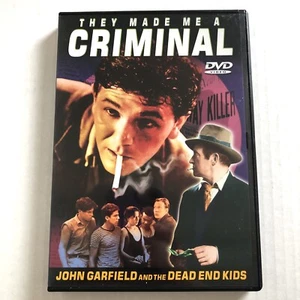 They Made Me a Criminal DVD movie John Garfield Dead End Kids 1939 B&W - Picture 1 of 3