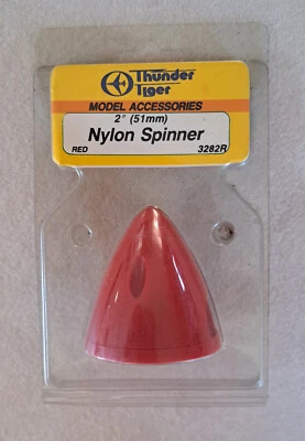 Nylon Spinner for Airplane 2" (51mm) Red - Thunder Tiger 3282R - Image 1 of 2