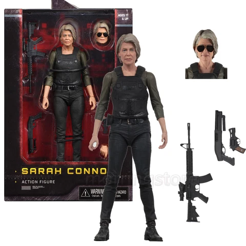 NECA Terminator: Dark Fate - Sarah Connor 7'' Action Figure Movie Model Doll NEW Cover