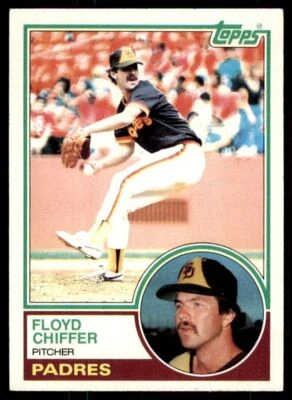 1983 .Topps Floyd Chiffer Rookie . San Diego Padres #298 - Image 1 of 2