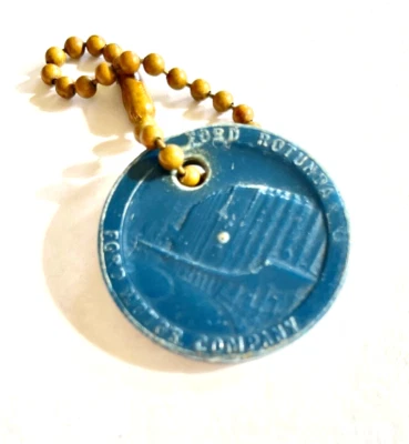 Ford Key Chain 1950 1951 1952 1953 1954 1955 1956 1957  1958 1959 1960 1961 1962 - Image 1 of 4