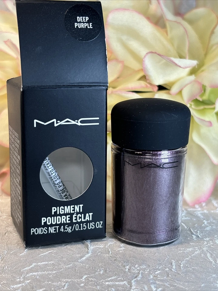 MAC Glitter Brilliants Pigment Eye Shadow - DEEP PURPLE - Full Size NIB FreeShip - Image 1 of 1