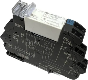 1 x Weidmüller Koppelrelais TRZ 24VDC 1CO 16A/1479840000 - Bild 1 von 2