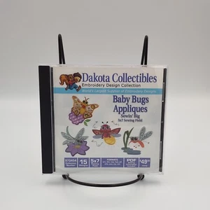 Coleccionables Dakota: Big Baby Bugs Sewin' Big ~ CD de diseño bordado 970454 - Imagen 1 de 4