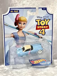 Hot Wheels Character Cars Bo Peep 6/8 Disney Pixar Toy Story 4 Brand New Sealed - Picture 1 of 4