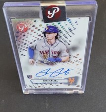 2023 Topps Pristine Brett Baty Encased Pristine Rookie Auto New York Mets