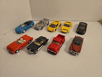 Lot of 9 Diecast Toy Cars/Trucks - Various Brands and Sizes 1/36-1/39 Scale - Image 1 of 4