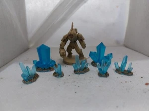 28mm Blue Crystals Set 4 *FIGURE NOT INCLUDED* - Picture 1 of 3