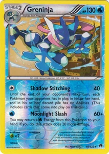 Pokemon - Greninja - 40/122 - Rare - Reverse Holo - XY - BREAKPoint - NM - Picture 1 of 1