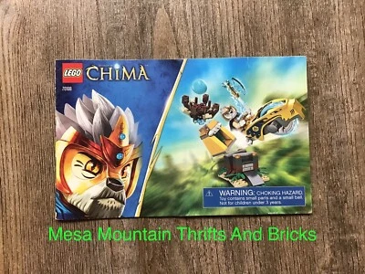 LEGO® Legends Of Chima 70108 Royal Roost Instruction Manual Only! - Image 1 of 2