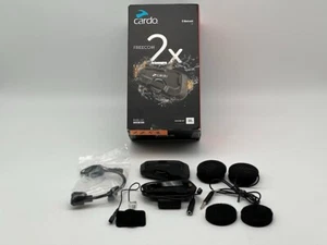 Cardo Systems FREECOM 2X Motorcycle 2-Way Bluetooth Communication System Headset - Picture 1 of 3
