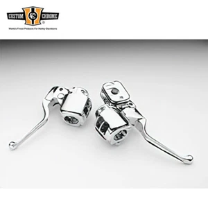 Custom Chrome 5/8" Complete Control Kit Fit For Harley Single Disc Models 84-95 - Bild 1 von 1