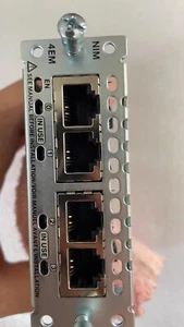 CISCO 100% Brand New Original routing module NIM-4E/M via DHL or FedEX - Picture 1 of 2