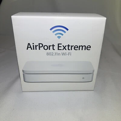 Apple AirPort Extreme 54Mbps 3-Port 1000Mbps Wireless Router MC340LL/A Mod A1354 - Image 1 of 4