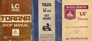 Holden LC Torana workshop manual & Parts Catalogues. Genuine GMH publications CD - Picture 1 of 7