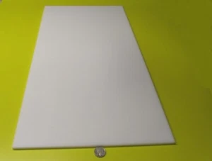 Delrin Acetall Blatt, weiß POM (1/4) 0,250" dick x 12" Breite x 24" Länge - Bild 1 von 12
