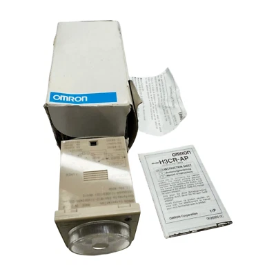Omron H3CR-AP Solid State Timer, 0-1.2min 24-48VAC, 12-48VDC, 2680S1 - Image 1 of 4