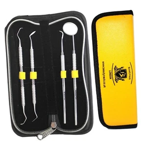 Care Tooth Scraper Tools Dental Teeth Cleaning Kit Dentist Floss Plaque Remover - Picture 1 of 4