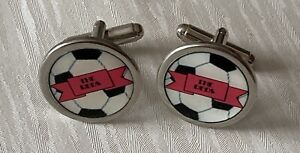 The Reds Cufflinks Pair-Unused - Great For The Supporter/Collector - Liverpool