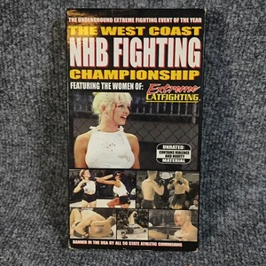 Vintage MMA Fight Video VHS RARE Girls Women Tito Ortiz 1998 - Picture 1 of 8
