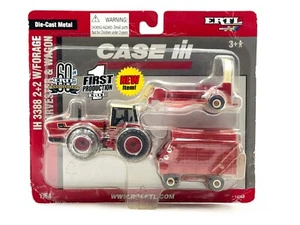 1/64 International Harvester 3388 2+2 Tractor W/ Forage Harvester & Wagon Set - Picture 1 of 1