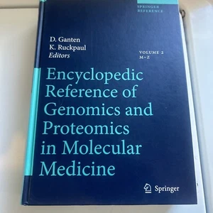 Encyclopedic Reference of Genomics and Proteomics in Molecular Medicine by... - Picture 1 of 5
