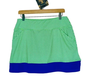 Pantalón corto de golf Birdies & Bows Pull-On Drive It verde calle azul talla grande - Imagen 1 de 5