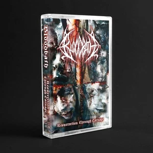 Bloodbath - resurrection through carnage (cassette tape, MC), lim. to 300, NEW - Foto 1 di 2