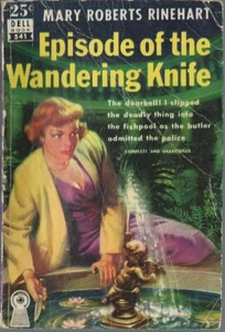Dell Books Mapback 541 Episode of the Wandering Knife by Mary Roberts Rinehart - Bild 1 von 2