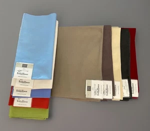 10 Moleskin Fabric Samples Fonthill Stark Assorted Colors orig. $67 yd. 25"w - Picture 1 of 7