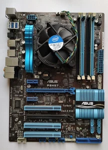 ASUS P8H67 Motherboard with i5 2400 3.1GHz CPU and 4GB RAM - Test OK! - Picture 1 of 8