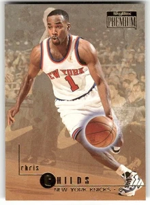 1996-97 SkyBox Premium #173 Chris Childs New York Knicks Basketball Karte - Bild 1 von 2