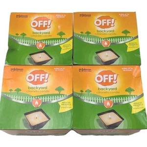 OFF!  Backyard  Citronella Scented Outdoor Bucket  Wick Candle - 18 oz 4 Pack - Picture 1 of 11