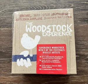 *RARE* THE WOODSTOCK EXPERIENCE 10 CD Box Set (Janis Joplin, Santana, Sly) - Picture 1 of 4